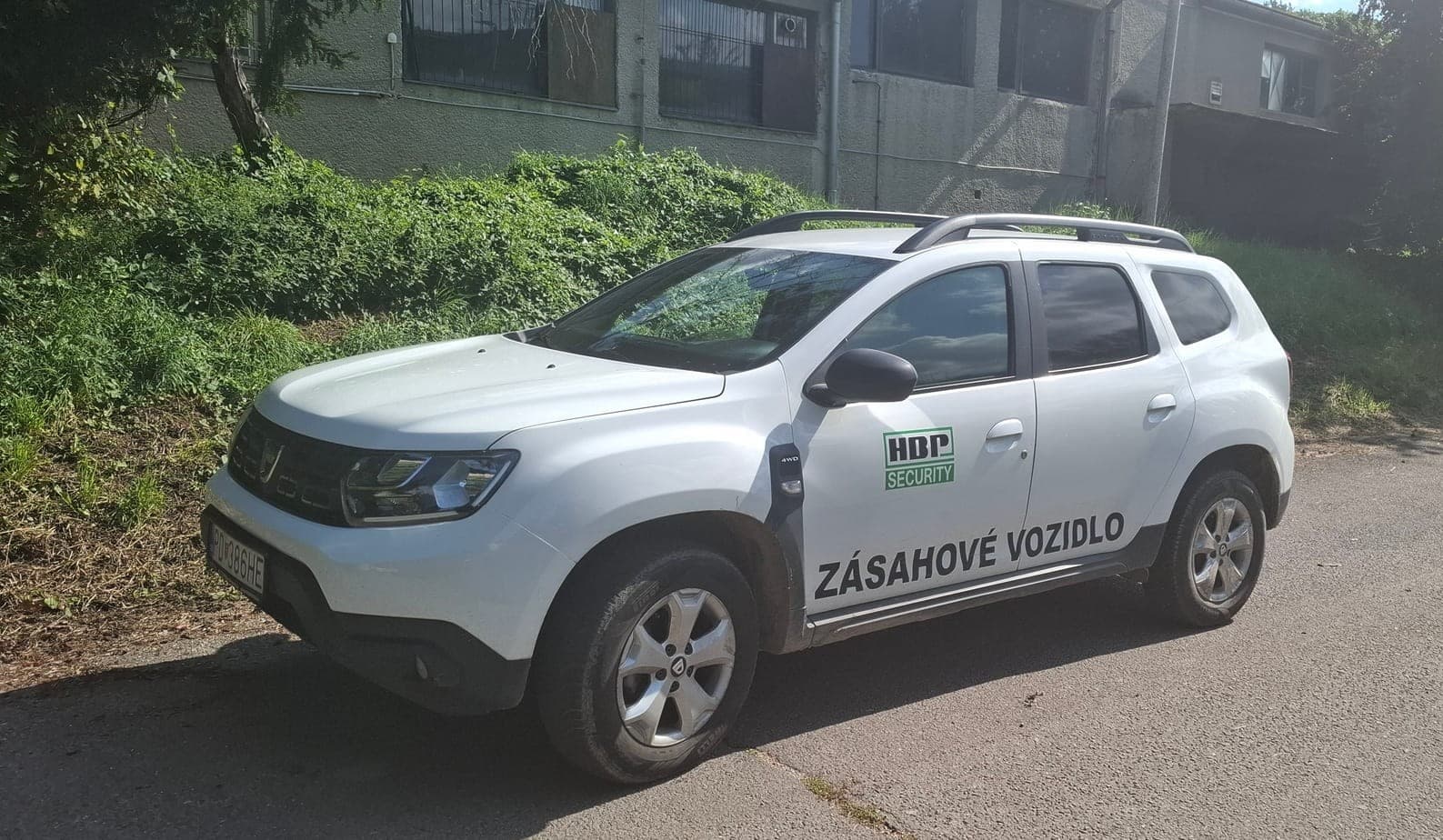 Zásahové vozidlo HBP Security